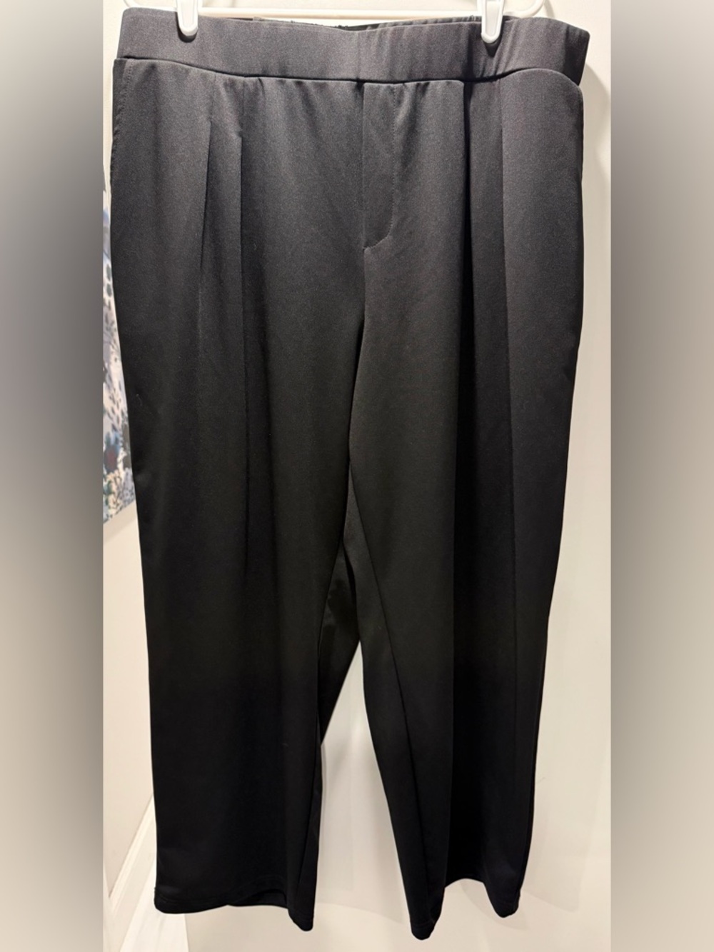 BloomChic Black Women's Tailored Straight Trousers